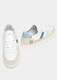 D.A.T.E. sneakers CURT 2.0 VINTAGE CALF WHITE-SKY