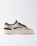 D.A.T.E. sneakers TORNEO COLORED WHITE-CUOIO