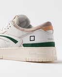 D.A.T.E. sneakers TORNEO COLORED WHITE-GREEN